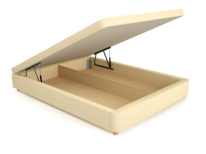 Кровать Mr.Mattress Flip Box экокожа Beige (с подъемным механизмом) 275
