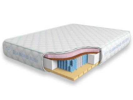 Матрас Diamond Rush Soft Ergo Lux MultiZone LD 37