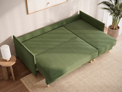 Диван Сонум Rain угловой Тедди Терракотовый 985