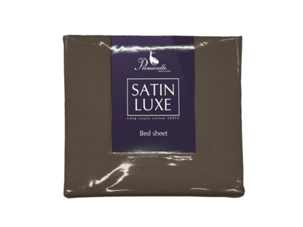 Простыня Primavelle на резинке Satin Luxe (какао) 499
