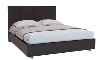 Кровать Промтекс-Ориент Риза Мэйс венге + коричневый (с основанием)