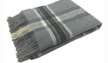 Плед Italian Woollen Treasures Babilona Amanda grey