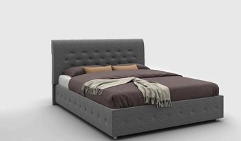 Кровать 180х200 см Sleeptek Premier 1 Велюр 16 (с основанием)